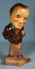 1940s Comedian Bob Hope Glazed Hollywood Ceramic Figurine Rare Movie Star Series