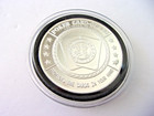 Bullets Pair Of Aces Silver Poker Card Protector Coin New