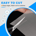 6 Pack 12  8 Inch 304 Stainless Steel Wire Mesh Screen 20 Mesh 1mm Hole Filter