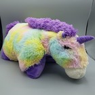 Unicorn Glow Pets Pillow Pets 17  Pastel Plush Stuffed 2013 Lights Not Working