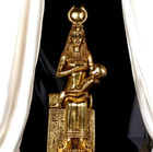 Rare Ancient Egyptian Antiquities Of Authentic Statue Of Goddess Isis With Horus