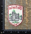 Vintage Victoria Bc Parliament British Columbia Canada Travel Souvenir Patch