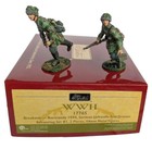 German Field Division Ww2 Normandy 1944 Advancing Set 1 - W britains 17765 1 30