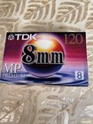 2 Pack New Tdk 8mm Mp Premium 120 Min Camcorder Video Cassette Tapes Sealed