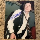 Sex Pistols Sid Vicious Photo Autographed With Coa And Music Book