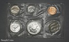 1957 Proof Set Us Mint Silver Coin Lot Original Envelope Coa