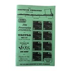 Lot Of 3 Drive In Theater Fan Club Fanzines Vol 5  2    3   1999 Coupon Book