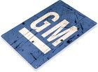 Tin Sign Gm Retro General Motors Service Auto Sales Shop Garage Store B097