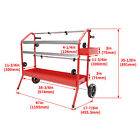 Mobile 36  Multi-roll Masking Paper Machine W  Storage Trays Holds Auto Tape