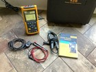 Fluke 43b Power Quality Analyzer Case Accessories Scope Meter Calibrated