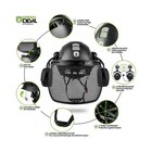 Green Devil Forestry Chainsaw Safety Helmet With Bluetooth Ear Muffs Arborist   