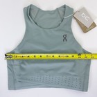 On Cloud Race Crop Top Active Cobble Sage Green Women   s Small