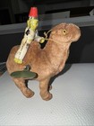 Vintage Japanese Walking Camel Clockwork Toy With Key As Is Working Rare Htf