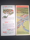 Vintage 1964 New York World   s Fair New Jersey ny Road Maps Atlantic Sinclair  2 