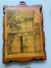 Vtg Wooden Wall Hanging Plaque Decor Cabin Farmhouse Barn Earl Mitchell Lot Of 4