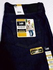 New Lee Mens Regular Fit Straight Leg Stretch Blue Jeans Many Sizes Available
