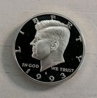1993-s Mirror-like 90  Silver Dcam Proof Kennedy Half Dollar - Free Shipping 