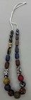 Genuine Ancient Roman Mosaic Gabri Glass Bead Necklace Circa 1st-2nd Century Ad