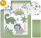 3 Piece Baby Crib Bedding Set For Boys - Newborn  Infant   Toddler Nursery Bed S