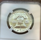 1957 50c Franklin Half Dollar Ngc Pf67 Pr67 Silver Benjamin Us Coin Proof  004