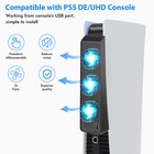 External Cooling Fan Cooler Game Accessories For Ps5 Playstation 5 Host Console