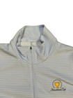 Nike Presidents Cup Lucky Azalea Full Zip Lightweight Jacket Blue White Size Xl