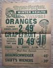 C1950s Vintage Red Owl Agency Grocery Food Store Mailed Advertising Flyer Poster