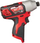 New Milwaukee 2462-20 M12 12v 12 Volt 1 4  Hex Impact Driver
