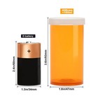 Empty Plastic Pill Bottles With Easy Open Caps 12pcs 40 Dram Prescription Medica