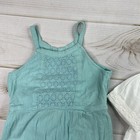 Garnet Hill Dress   Tunic Top Girls L 8 10 100  Cotton Crochet Eyelet Cutout