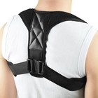  Adjustable Posture Corrector Back Brace With Shoulder Support For Men   Women