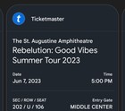 Concert Tickets 