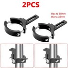 2x Motorcycle Front Fork Tube Clamp Turn Signal Headlight Mount Bracket Holder