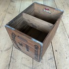 Rare Vtg  Anheuser Busch Budweiser Beer Wood  Box Crate Case Wooden Lid