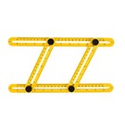 For Woodworking  Crafting  Construction  Flooring Multi Angle Measuring Ruler