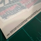 1994 Go  Raiders Budweiser  Bud Dry  Bud Light Window Sticker Nfl Los Angeles