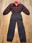 Vintage Head Ski Suit One Piece Snowsuit Snow Bib Retro Waterproof Womens 8