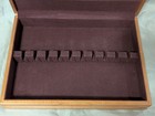 Compact Light Wood Flatware silverware Storage Chest Box Anti-tarnish