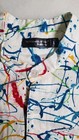 Romphim Men s Paint Splatter Romper Jumpsuit  Size Large