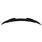 For 15-23 Dodge Charger Srt Rear Spoiler Wicker Bill Glossy Black Trunk Wing Set