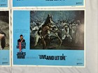 Set Of 8    live And Let Die    East Hemi Lobby Cards 11   x14    1973 James Bond 007