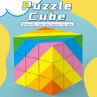3x3 Speed Cube Puzzle  Rainbow Magic Cube  Brain Teaser Toy