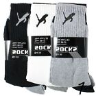 Lot 3-12 Pairs Mens Solid Sports Athletic Work Plain Crew Socks Size 9-11 10-13