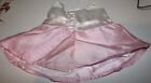 Build A Bear Workshop White Pink Flower Dress Sequin Fancy Teddy Clothes Strap