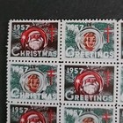 Rjkstamps 1957  Us Christmas Seals  18 Stamps
