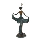 Vintage French Sophistication Bronze Statue After Louis Icart