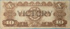 Philippines 10 Pesos 1944 Wwii Washington Vignette Fancy Sn 0430304  Vf   Gift  