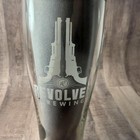 Revolver Brewing 8  Tall Clear Etched Pint Glass Pilsner Texas