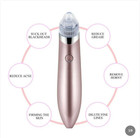 Electric Blackhead Remover     Pore Vacuum Suction Acne Cleaner  Diamond Dermabras