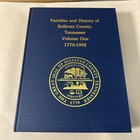 Families And History Of Sullivan County Tennessee  1779-1992 Genealogy Book